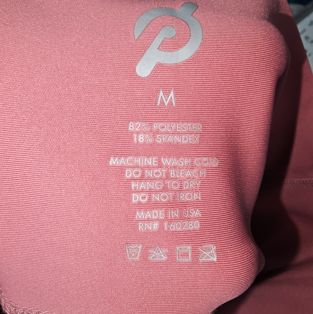 Peloton Rose Pink High-Waist Leggings - Picture 11 of 12